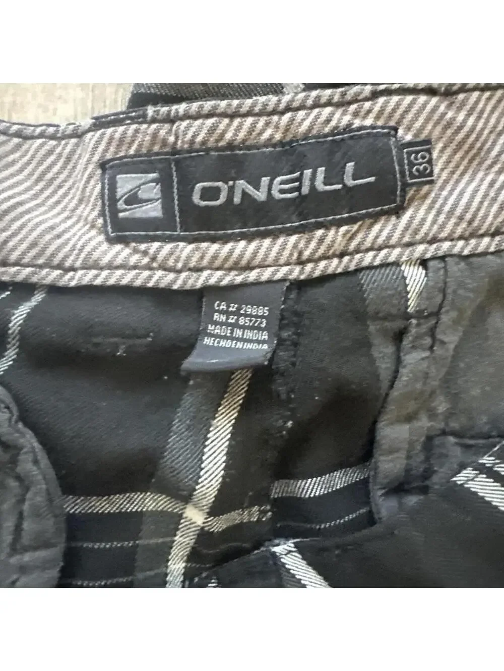 O'Neill Men's Black and Navy Shorts